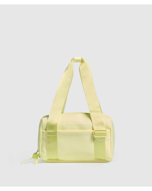 GYMSHARK Yellow Everyday Mini Holdall