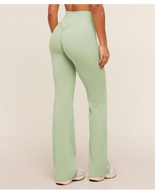 GYMSHARK Green Whitney Tall Flared Legging