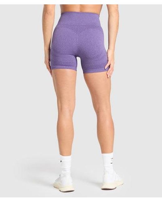GYMSHARK Blue Vital Seamless 2.0 Shorts