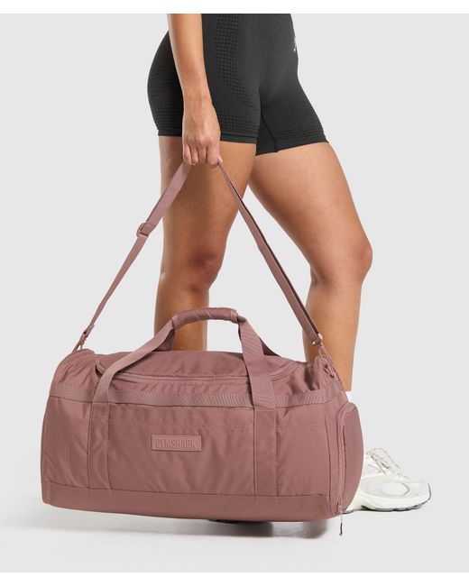 GYMSHARK Pink Active Holdall Medium