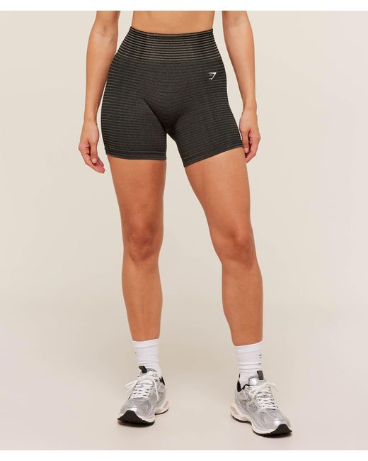 GYMSHARK Red Sport Seamless Shorts