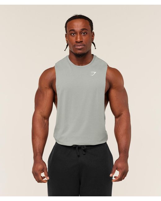 GYMSHARK Multicolor Critical Drop Arm Tank for men