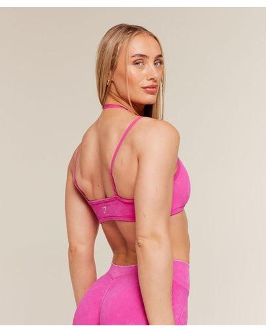 GYMSHARK Purple X Bratz Light Support Sports Bra