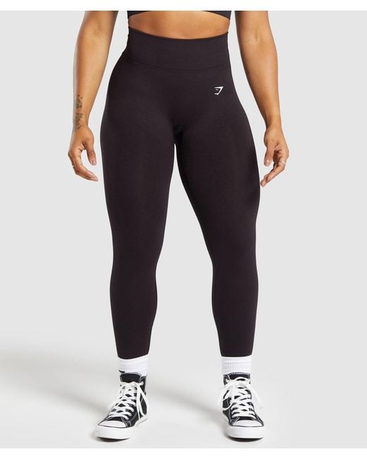 GYMSHARK Blue Lift Seamless High-Rise Leggings