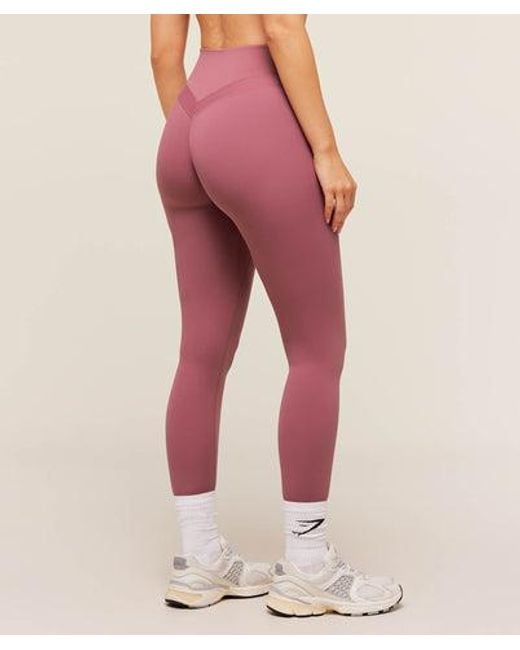 GYMSHARK Pink Whitney Regular Leggings