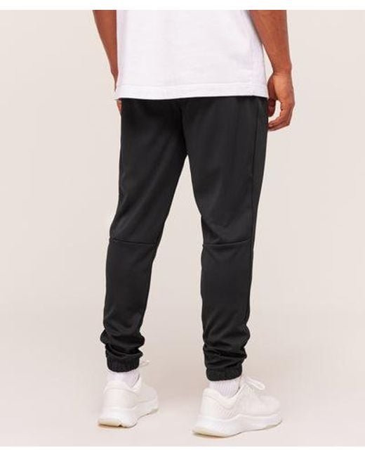 GYMSHARK Black Arrival Knit Block Joggers for men