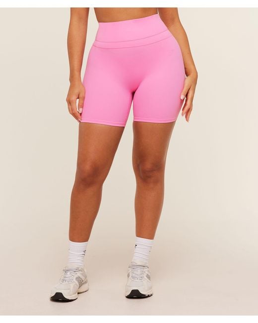 GYMSHARK Pink Whitney Shorts