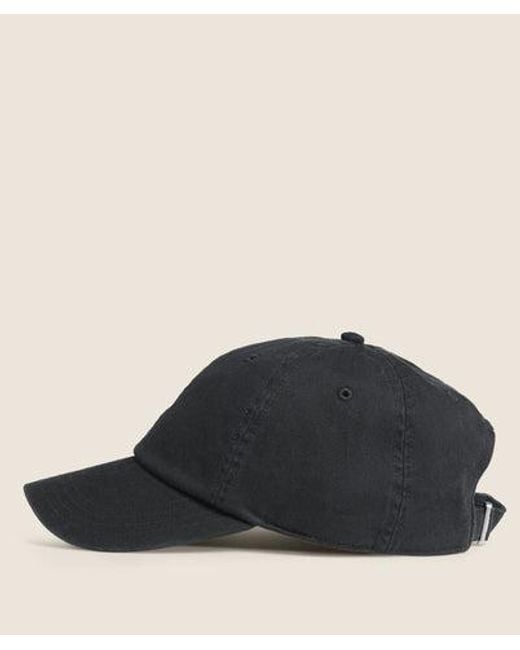 GYMSHARK Black Relaxed Cap