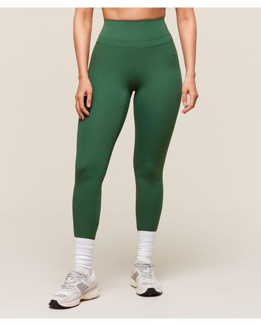 GYMSHARK Green Whitney Regular Leggings