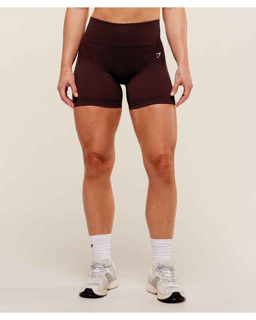 GYMSHARK Blue Adapt Fleck Seamless Shorts