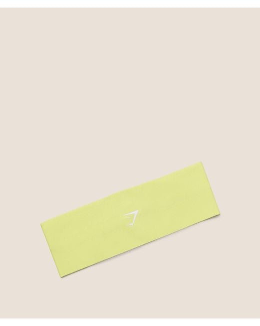 GYMSHARK Yellow Vital Headband