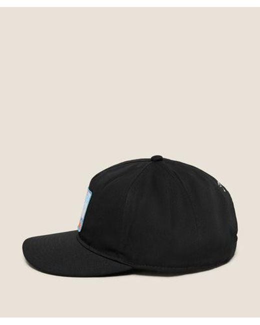 GYMSHARK Black Graphic Trucker