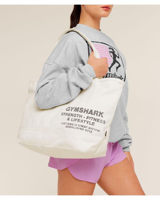 GYMSHARK Brown Strength Tote