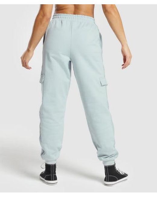 GYMSHARK Blue Legacy Joggers
