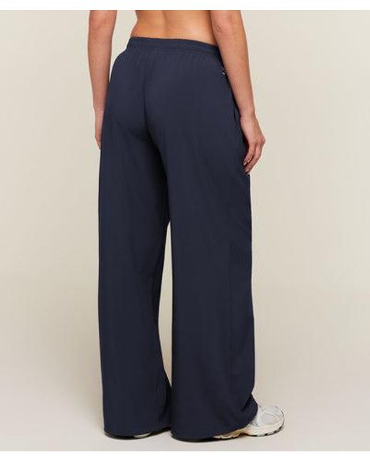 GYMSHARK Blue Campus Track Pants