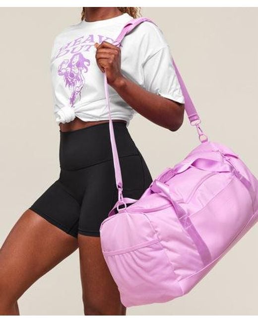 GYMSHARK Pink Everyday Holdall Small