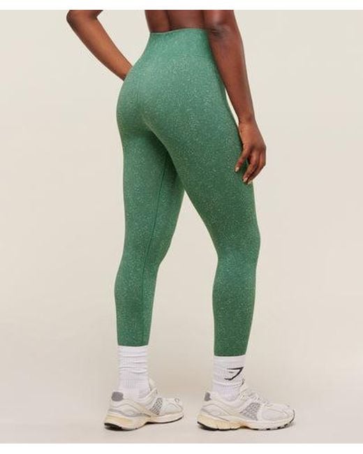GYMSHARK Green Adapt Fleck X Whitney Leggings