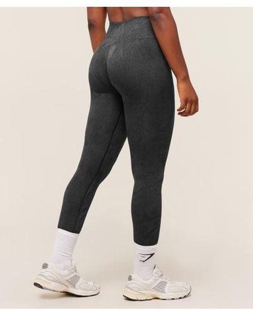 GYMSHARK Blue Adapt Camo Seamless Leggings