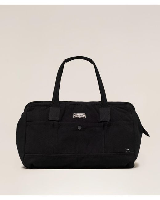 GYMSHARK Black Built Tool Bag