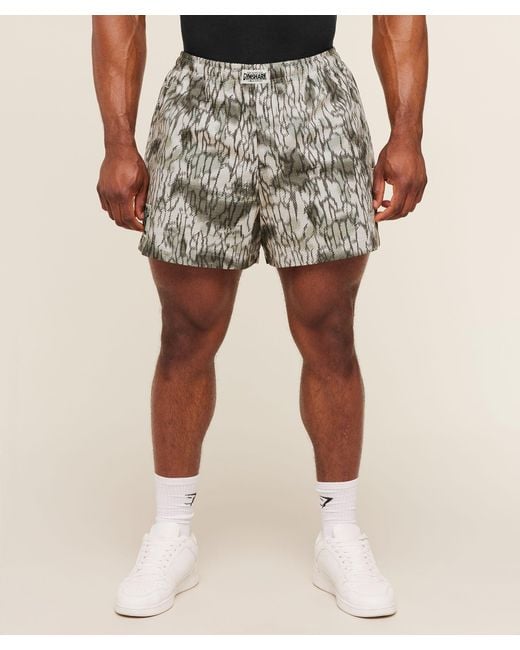 GYMSHARK Natural Pumper Shorts 5" for men