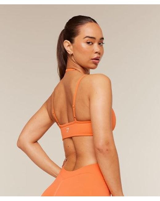 GYMSHARK Orange X Bratz Light Support Sports Bra