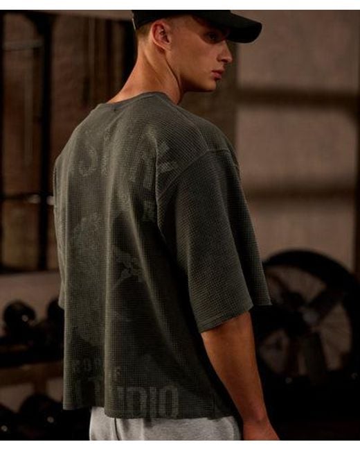 GYMSHARK Green X Saalt Studios Tee for men