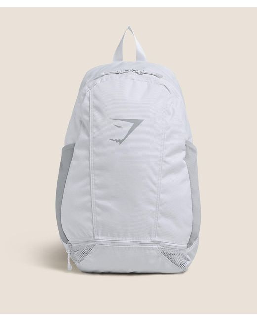 GYMSHARK Gray Sharkhead Backpack