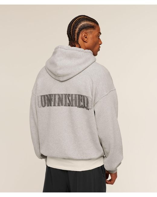 GYMSHARK Natural X Cbum Washed Hoodie for men