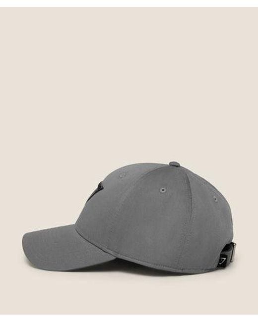 GYMSHARK Gray Sharkhead Cap