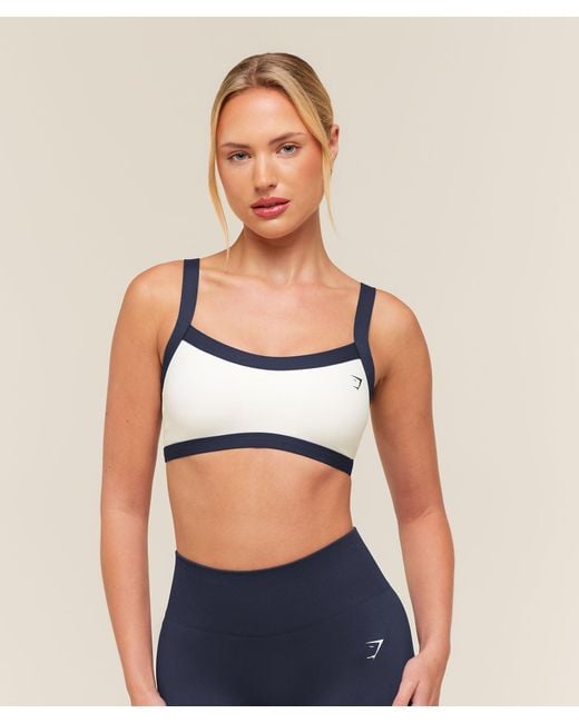 GYMSHARK Blue Training Campus Sports Bra