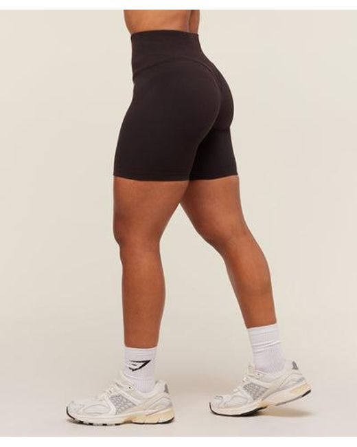 GYMSHARK Blue Activate Seamless Shorts