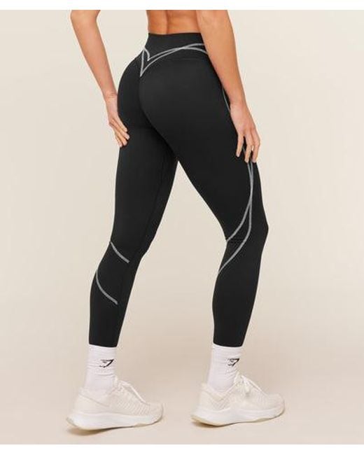 GYMSHARK Blue Volt Leggings