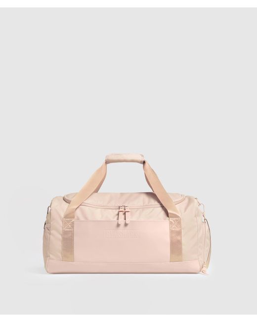 GYMSHARK Pink Everyday Holdall Small