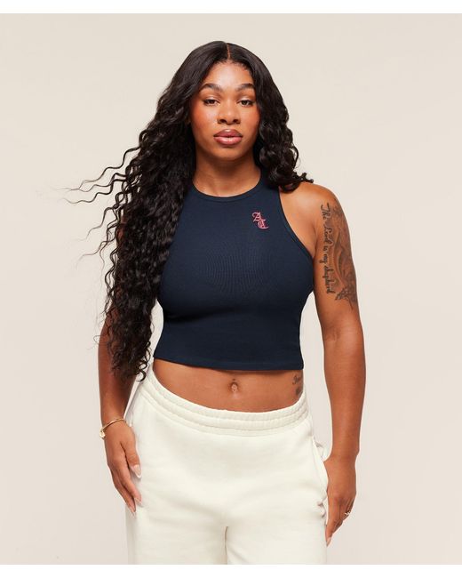 GYMSHARK Blue X Analis Tank