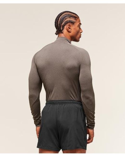 GYMSHARK Gray Vital 1/4 Zip for men