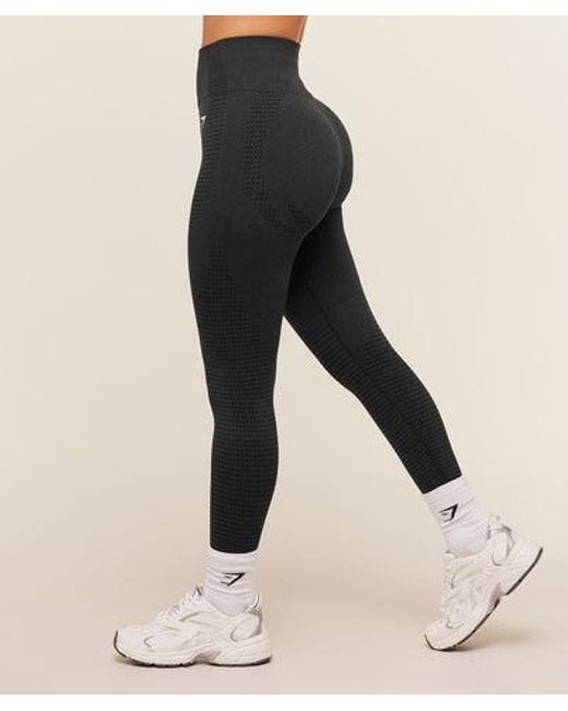GYMSHARK Black Vital Short Leggings