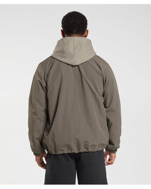 GYMSHARK Brown Rest Day Commute Jacket for men