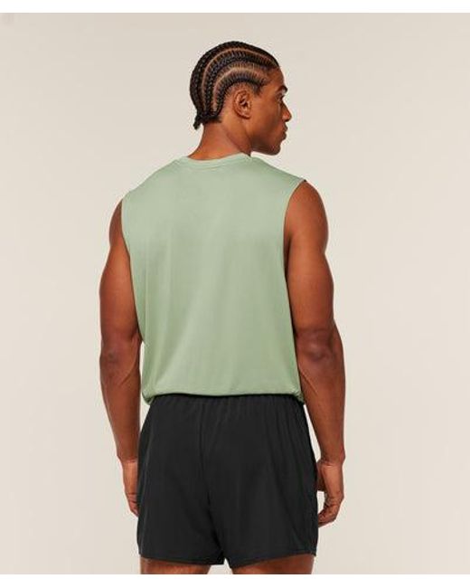 GYMSHARK Green Arrival Oversized Tank for men