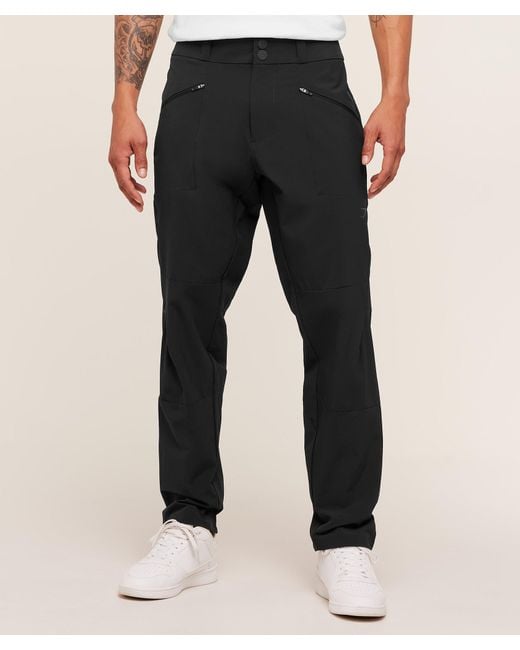 GYMSHARK Black Weekend Pants for men