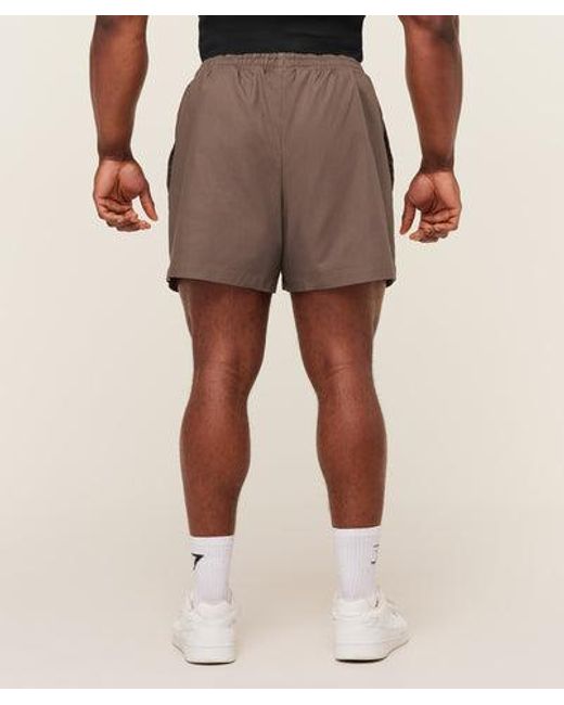 GYMSHARK Natural Pumper Shorts 5" for men