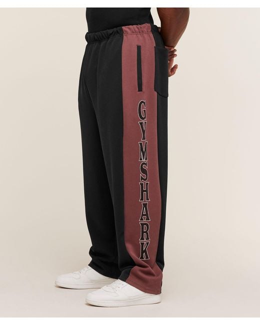GYMSHARK Brown Bodybuilding Straight Leg Tracksuit Pants for men