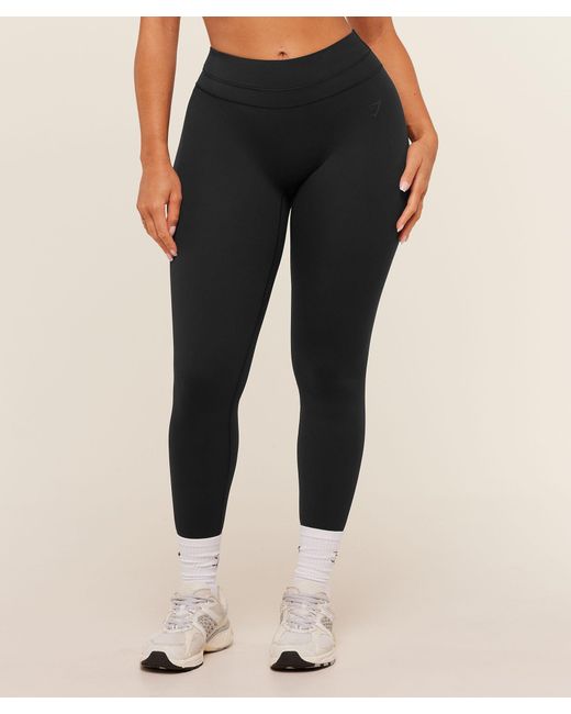 GYMSHARK Blue Whitney Mid-High Rise Leggings