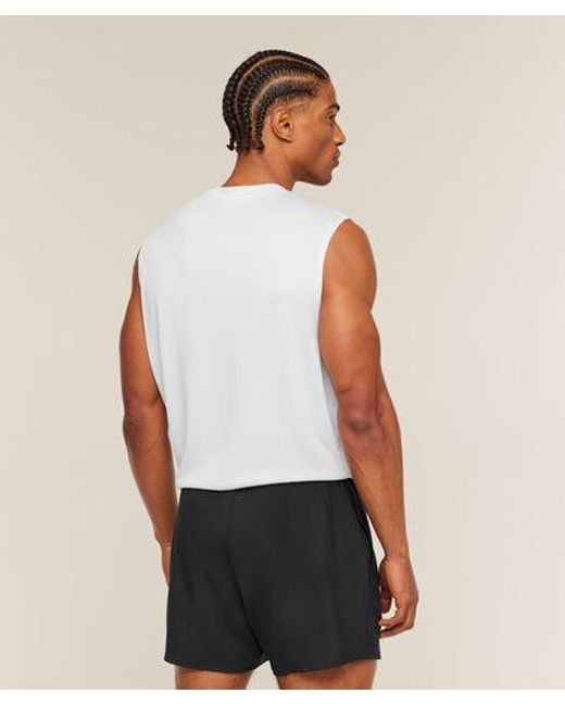 GYMSHARK White Arrival Oversized Tank for men
