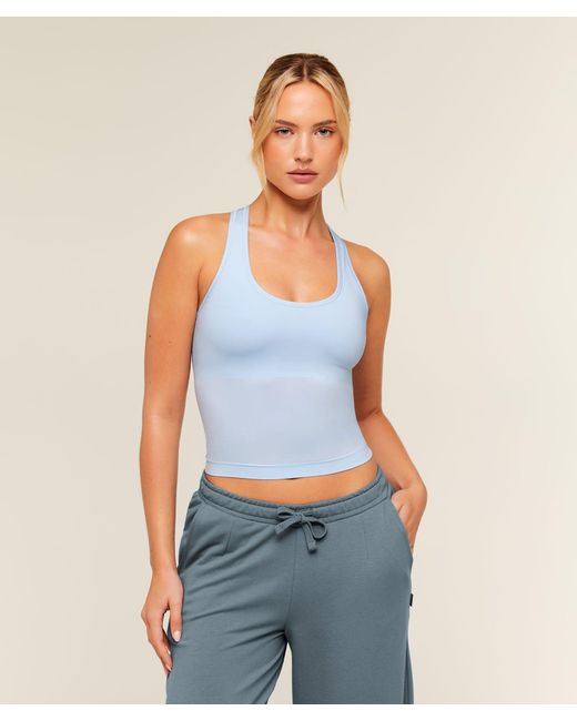 GYMSHARK White Featherform Tank