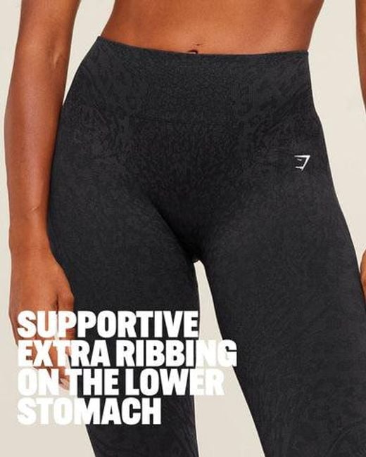 GYMSHARK Blue Adapt Animal X Whitney Leggings