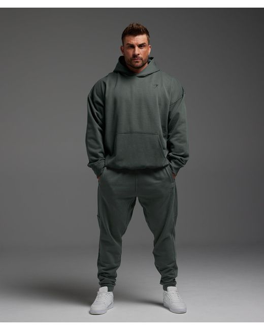 GYMSHARK Gray Power Joggers for men