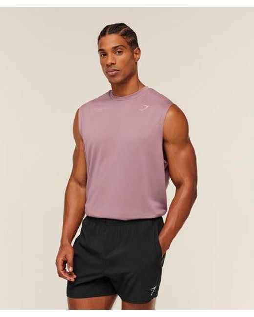 GYMSHARK Red Conditioning Club Tank for men