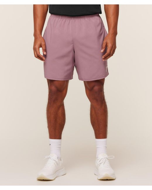 GYMSHARK Pink Arrival 7" Shorts for men