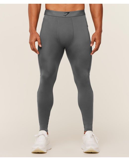 GYMSHARK Blue Element Baselayer Legging for men