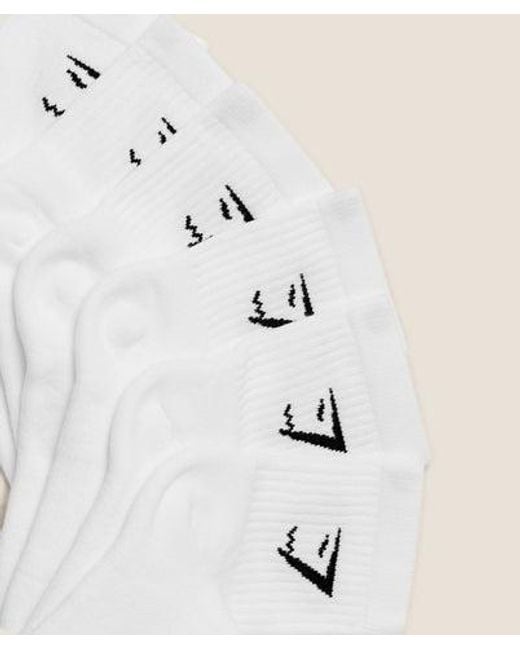 GYMSHARK Natural Midi Socks 6Pk